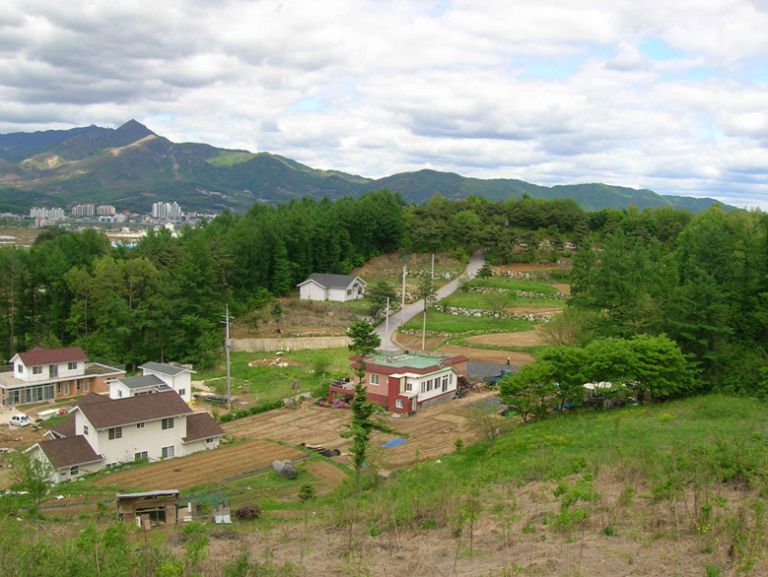 전원주택지상단